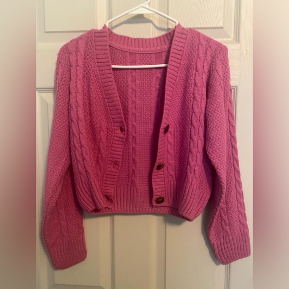 Pink Cardigain - Picture 2 of 4